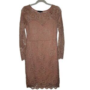 AMBIANCE Pink Lace Dress